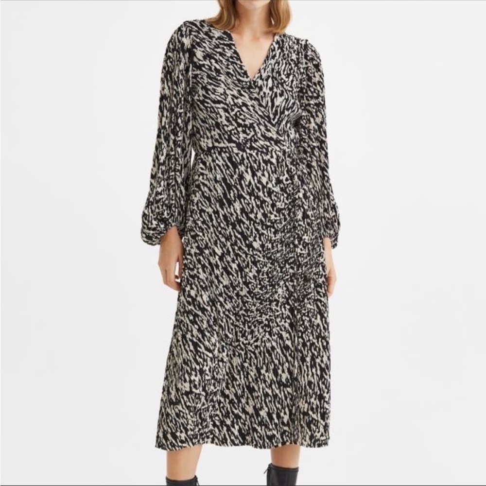 H&M Wrap Midi Dress